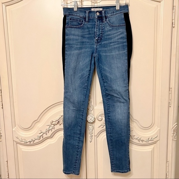 MADEWELL 9” High-Rise Skinny Jeans in Beattie Wash Size 25 - Picture 9 of 16